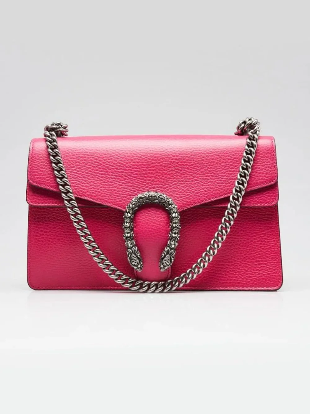 Gucci Pink Leather Dionysus Small Shoulder Bag - Picture 2 of 12
